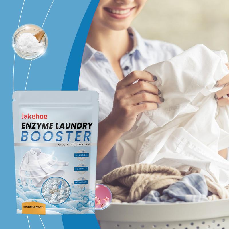 Clothing Stain Cleaning Powder - Mild Active Enzyme Cleaning Powder For Yellowing & Stubborn Stains On Clothes