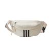 Breast bag, men's and women's multi-functional fanny pack, new solid color tooling style canvas bag, shoulder messenger bag.