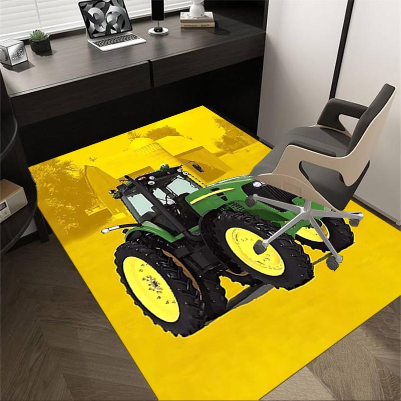 1PC tractor farm Anti-slip carpet, suitable for Office, bedroomand playrooms. It can also be used as a sofa footrest cover-W59