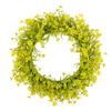 Spring Artificial Wreath for Front Door Living Room Bedroom and Office Use Designed with Detailed Botanical Elements
