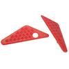 Motorcycle Foot Pedal Footrest Replacement for Honda Hornet CB250 CB600 CB900 Hornet250 250Red