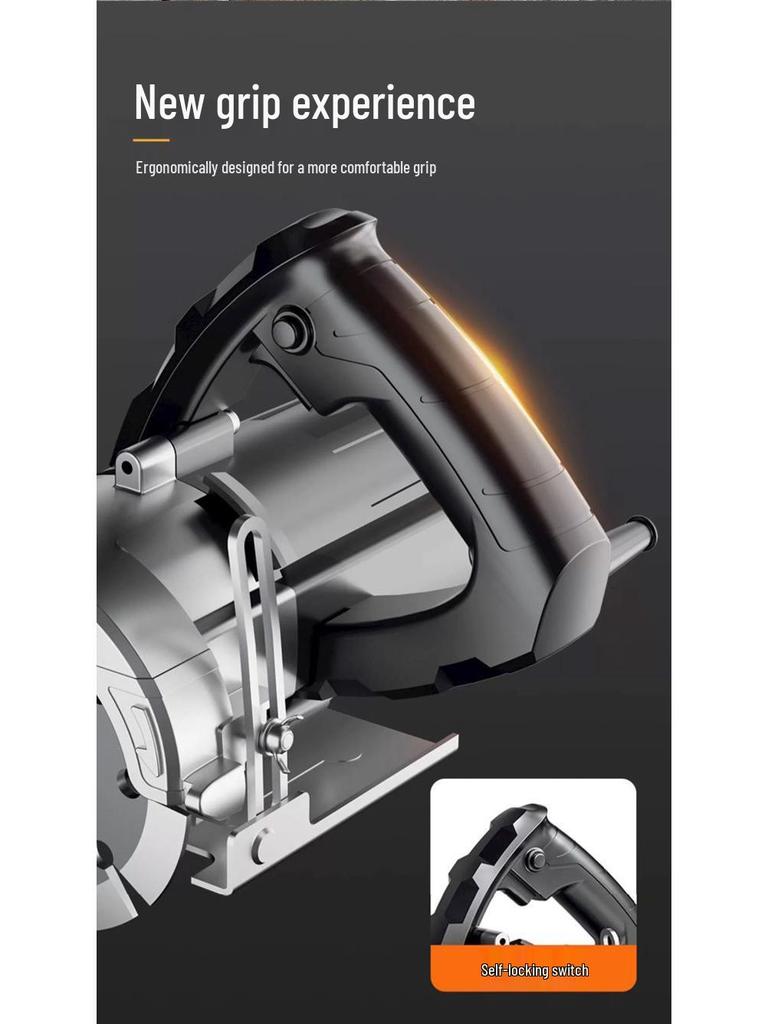 Multifunctional Handheld Electric Cutting Saw for Marble, Stone, Tile, and Wood