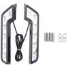 Powerful 2X 12V Super Bright DRL LED Daytime Running Lights For Cars Auto Waterproof LED Driving Lights Fog Lamps Car Styling