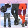 Warme Outdoor-Wander-Skihose für Herren und Damen mit kuscheligem Fleece und wasserdichtem Stoff