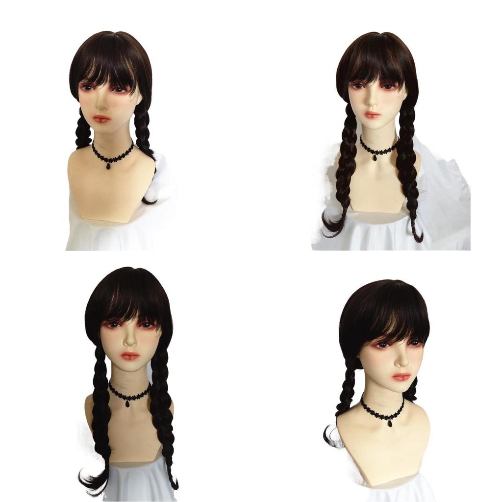 Wednesday Addams The Addams Family Cosplay Wig – High Temperature Fiber