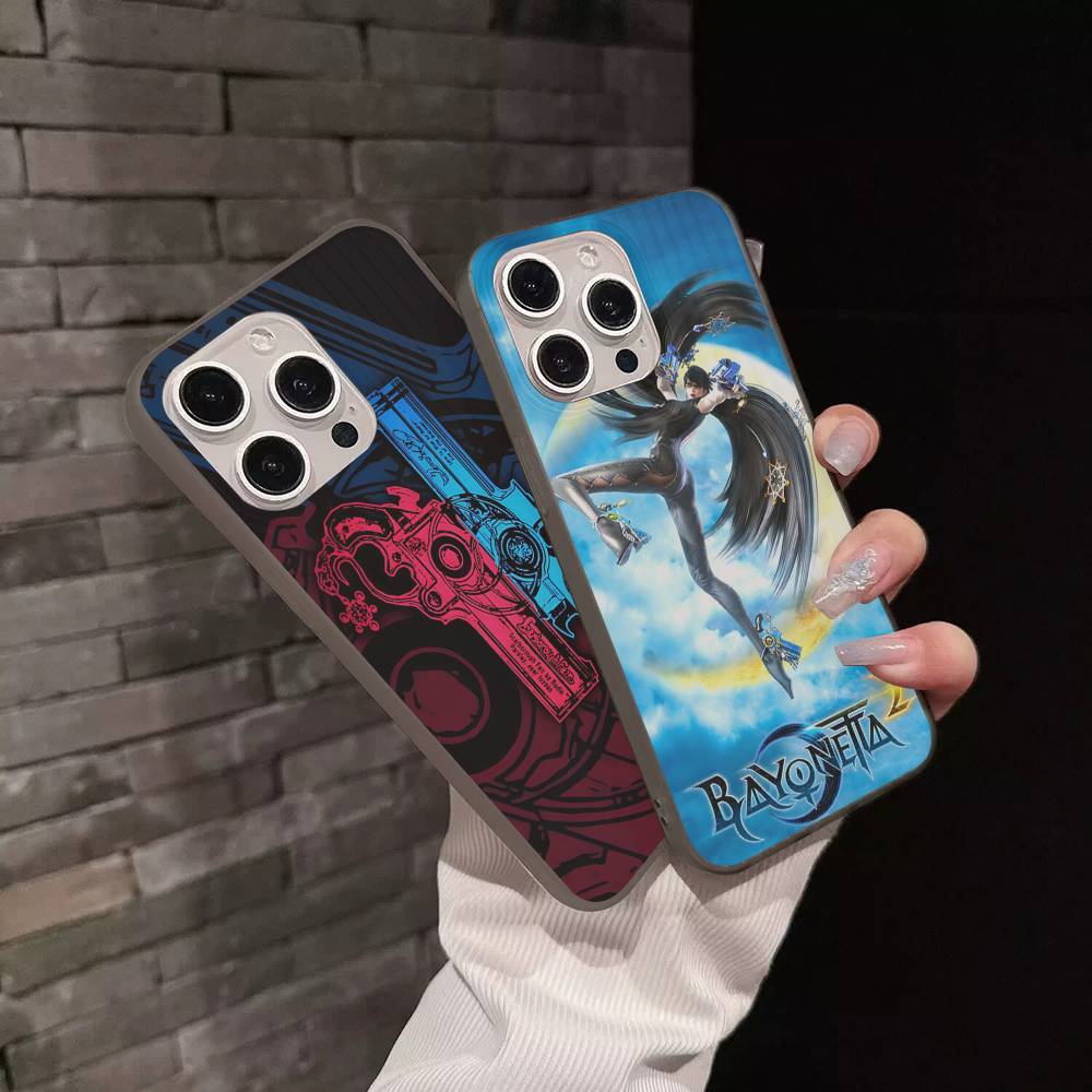Spiel Bayonetta Anime Für IPhone 17 16 15 14 13 12 11 Pro Max Plus Pro Klare Handyhülle Rutschfeste Schale