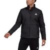 Adidas Puffer Jackets Men's Black Stand Collar Moderate Other HG8758
