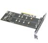 PCIe To M2 NVME Adapter Card PCI-E 4.0 X8 X16 NVME M Key SSD Converter M.2 PCI Expansion Card For 2230 2242 2260 2280