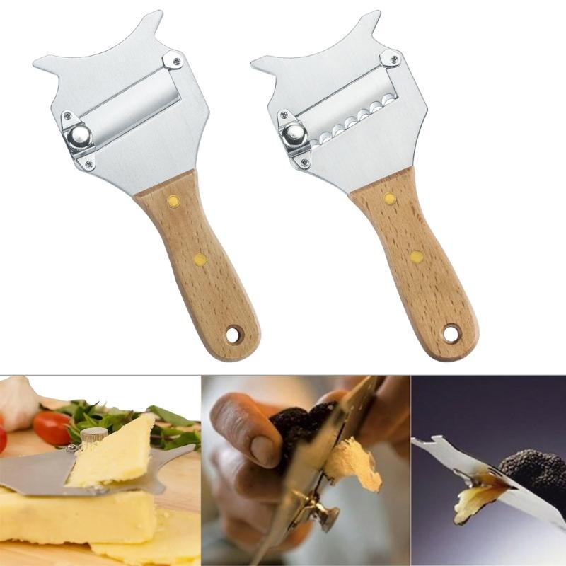 Multipurpose Cheese Cutter Stainless Steel Plane for Truffle Shaving and Chocolate Slicing Kitchen Cooking Accessories