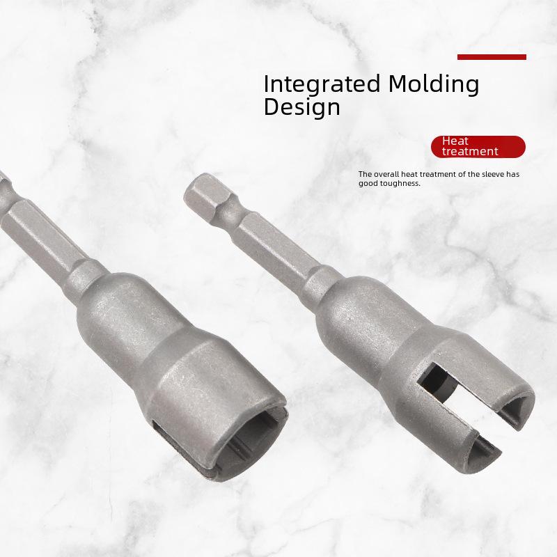 Hexagonal Wing Nut Socket with 65mm Slotted Handle
