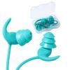 1 Pair Comfort Corded Ear Plug Waterproof Waterproof Earplug Swimming Earplugs  Swim Dive Supplies