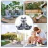 Chinesische Froschfigur Glücksbringer Harz Yoga Frosch Lustiger Frosch Gartenskulptur Außenbereich