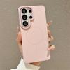 Shockproof Hard PC Magnetic Phone Case for For Samsung Galaxy S26 Ultra S25 Plus S23 S24 FE for Magsafe Solid Metal Lens Cover Funda