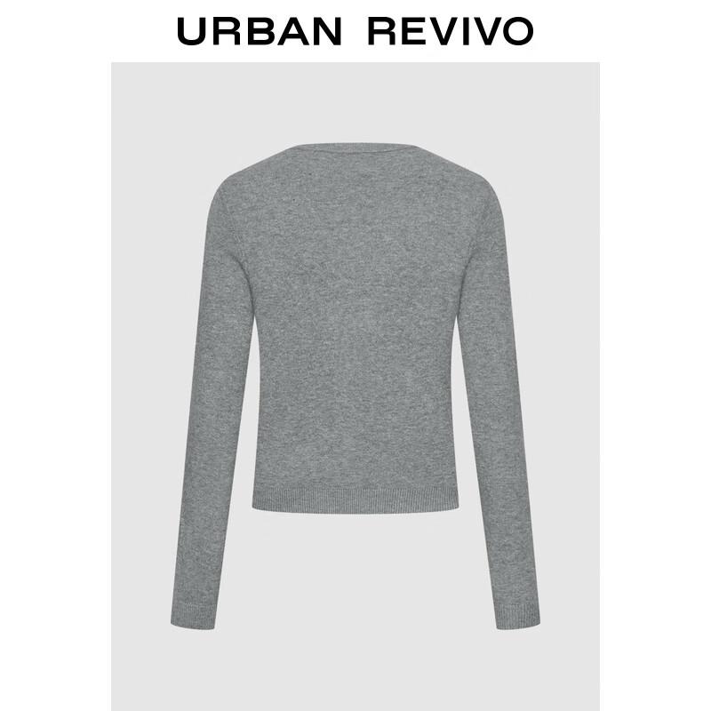 

Женский вязаный кардиган с металлической пряжкой UR XL