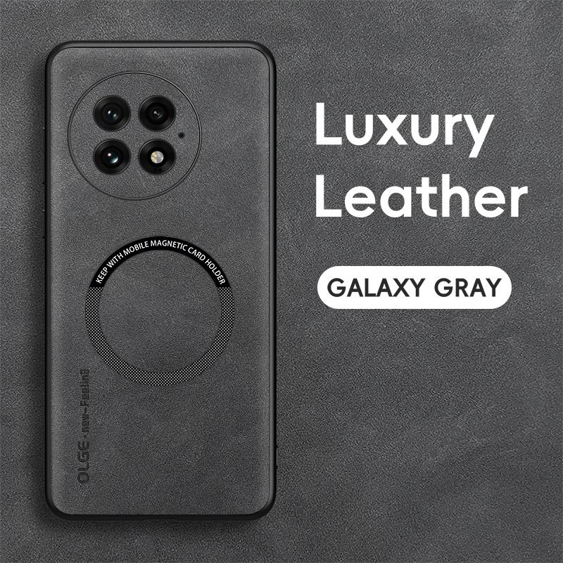 

Магнитный Ретро Кожаный Мягкий Чехол для OnePlus 13 OnePlus13 5G Чехол-накладка для телефона с беспроводной зарядкой For OnePlus 13