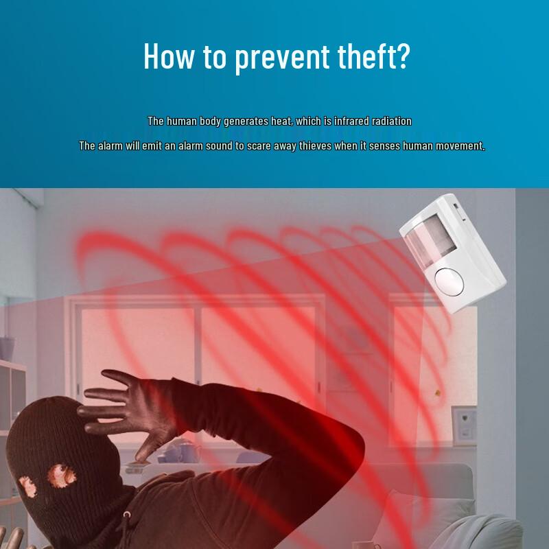 Anzhiyi Infrared Motion Sensor Alarm