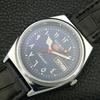 VINTAGE SEIKO 5 AUTOMATIC 6309A REFURBISHED JAPAN MENS BLUE DIAL WATCH a442582-1