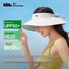 Chapeau de soleil visière portable pour femme
