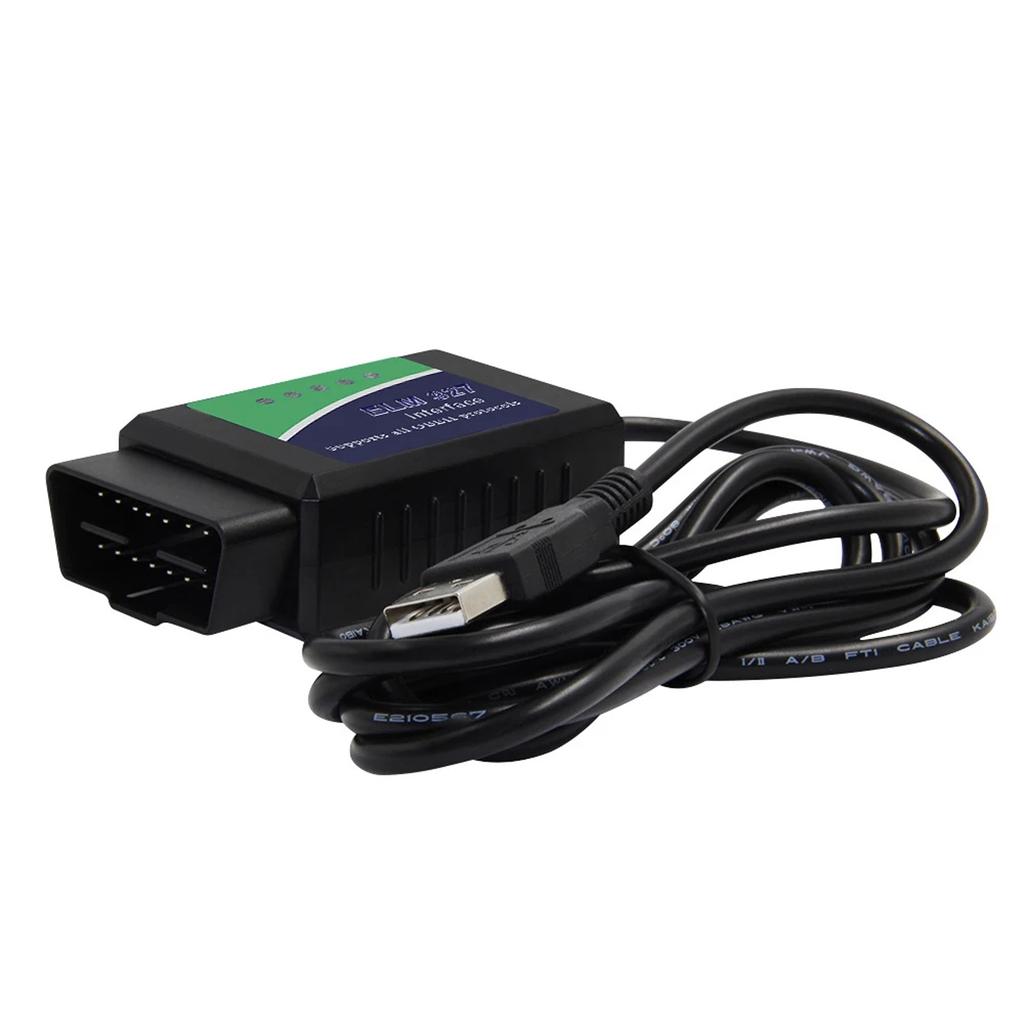 ELM327 USB V1.4/1.5/2.1 Oryginalny PIC18F25K80 FTDI FT232RL Narzędzie diagnostyczne OBD2 Dla ScanTool/MultiEcuScan Skaner interfejsu OBD2