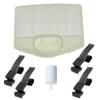 Chainsaw Filter Kit Compatible with Models 2071 2071W 2163 2165 For Durable Materials for Reliable Performance