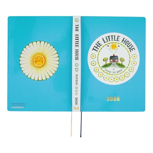 Hobonichi Techo 2026 HON English Version Virginia Lee Burton/Little Home [A5/1 Page Per day/January/Starts On Monday]