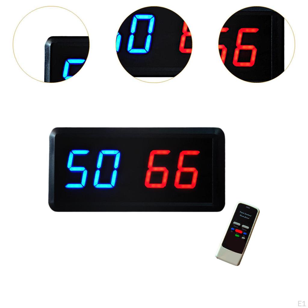 Tablica wyników LED Elektroniczna Tablica Wyników Cyfrowa Tablica Wyników do Gier Halowych Domowy Futbol