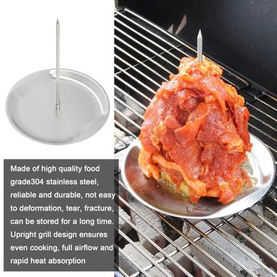 Frigarui Al Pastor Frigaruie verticala pentru tacos kebab cu 2 țepi detașabile Shawarma de 8 inch