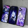 G-Genshin S-Skirk-k Phone Case For iPhone17,16,15,14,13,12 Plus,Max Soft Silicone Black Cover