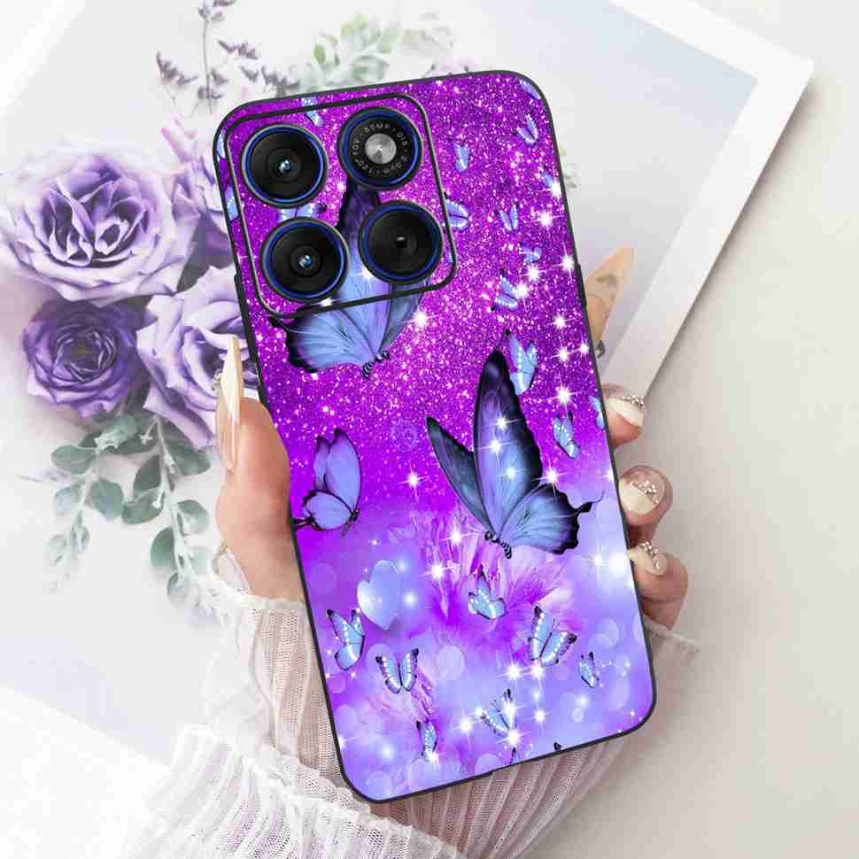 Lovely Cat For Motorola Edge 70 Case Cover Soft Silicone Phone Case For Motorola Edge70 Edge 70 5G Back Cover Bumper