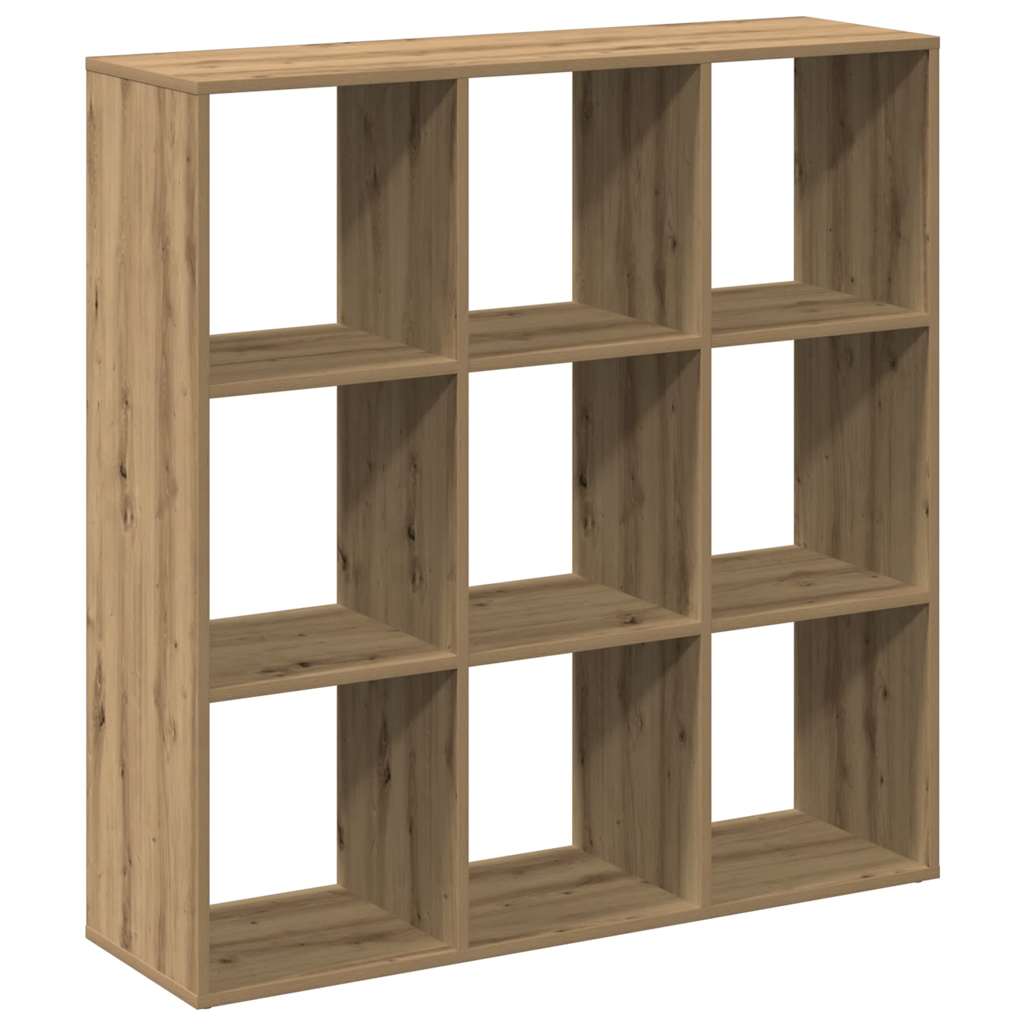 Room Divider Bookshelf Artisan Oak 102x29x103.5 Cm