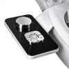 Bidet Attachment Non-Electric Bidet Toilet Seat Sprayer with Pressure Controls Dual Nozzles for Frontal Rear Wash A