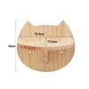 Wandmontiertes Katzenmöbel Kratzbaum Hängematte Versteckhaus Brücke Katzenkletterregale Katzen-Fitnessstudio Spielplatz Krallenpflege-Spielzeug