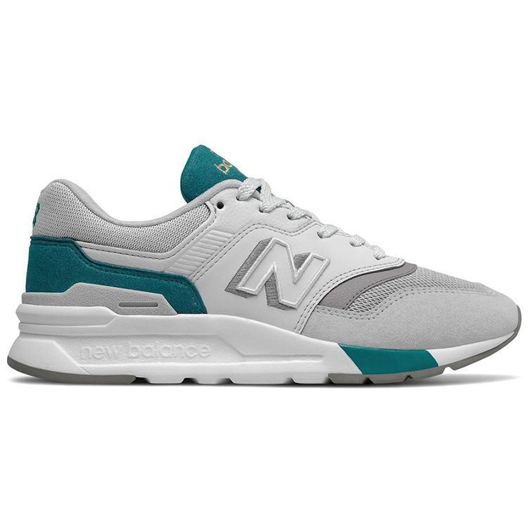 New Balance Nb 997H Versatile Comfortable Cushioning Low-Top Marathon Running Shoes Women sneaker White Green CW997HAN