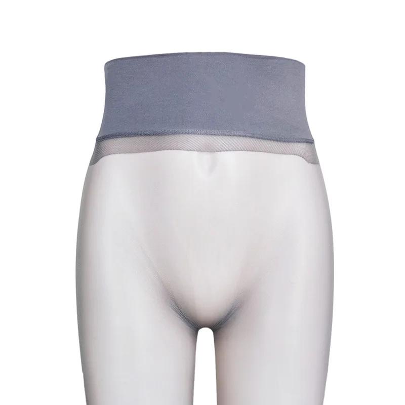 3D Ultra Thin Invisible Skinny Leg Tights Women Sexy Transparent Stockings With Foot Shape 360 Traceless Deep Crotch Pantyhose