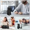 For Samsung Galaxy Z Fold5 5G Case Card Bag Kickstand Leather+PC Phone Cover with HD Screen Protector