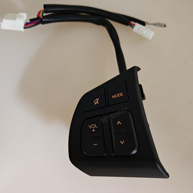Orange Backlight For Suzuki Vitara 2016-2018 Manual Steering Wheel Switch Volume Sound Control Switch with Wire Car Accessories