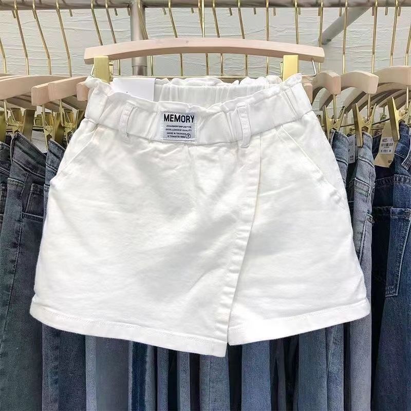 

Skirt Women High Waist Summer Jupe Casual Bodycon Mini Y2k Skirts 2XL білий