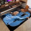 Haaland Design Area Rug Personalized Name- Non-Slip, Soft & Cozy Floor Mat for Living Room, Office - Indoor/Outdoor Carpet