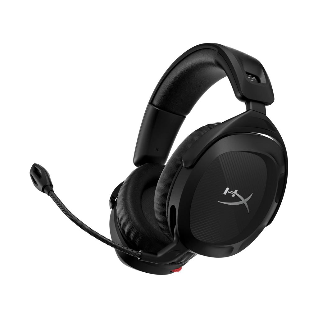 HyperX Cloud Stinger 2 Wireless Gaming Headset for DTS Spatial Lightweight Work from Video Remote 676A2AA PC, HeadphoneX Audio, (289g), Black, 2-Year