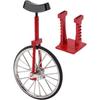 BTIHCEUOT Unicycle Model, Mini Unicycle Ornament One Wheel Bike Model Beautiful Textured for Tables Bookshelves Decoration