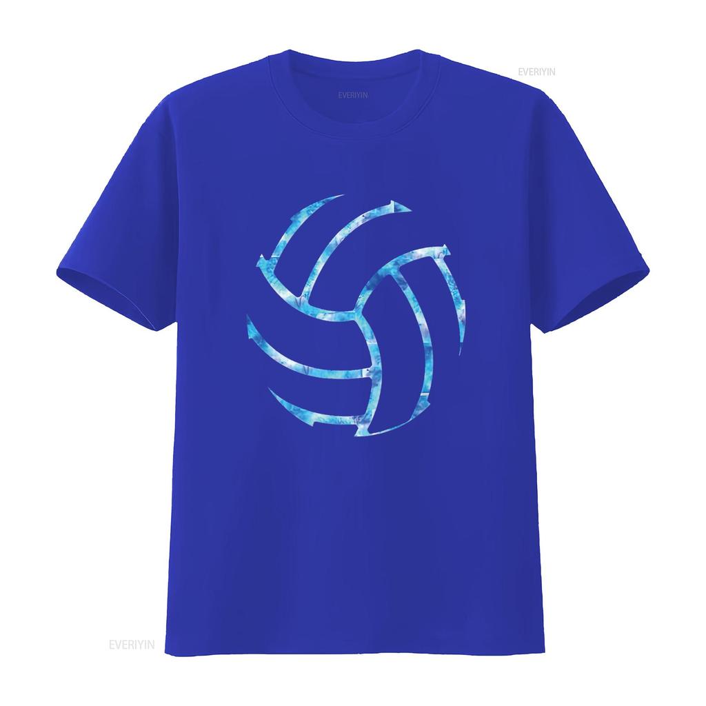 Volleyball stuff Kleidung Batik Geschenk für ein jugendliches Mädchen Spieler T-Shirt vintage gewaschenes Oberteil für den Alltag Streetwear Vielseitig