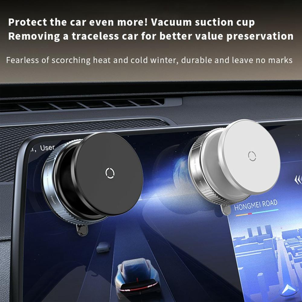 X97 Car Phone Mount Magnetic Dashboard Holder Suction Cup Smartphone Bracket