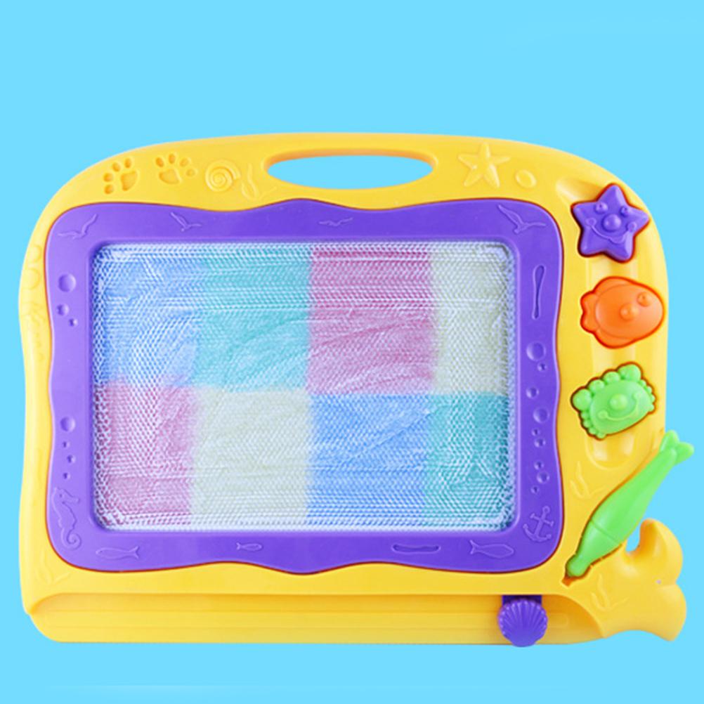 Magnetic Drawing Board Plastic Colorful Erasable Drawing Board for Kid Child Girl Boy (Random Delive
