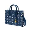 New MCM Nylon Tote Bag, Shopping Bag, Portable Crossbody Bag, Shoulder Bag Women's Blue MWTDSBO05LE001