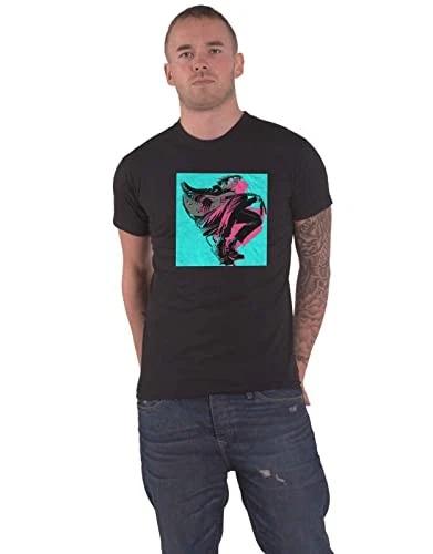 Gorillaz Unisex T-Shirt: Now Now Logo (Back Print) (Medium) 3XL