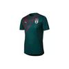 Geometric Print Round Neck Short Sleeve T-Shirt European Cup Player Edition Men Tops Green 757341-10