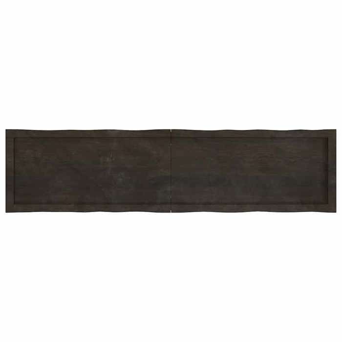 VidaXL Table Top Solid Oak Wood Treated Matching Edge 364035