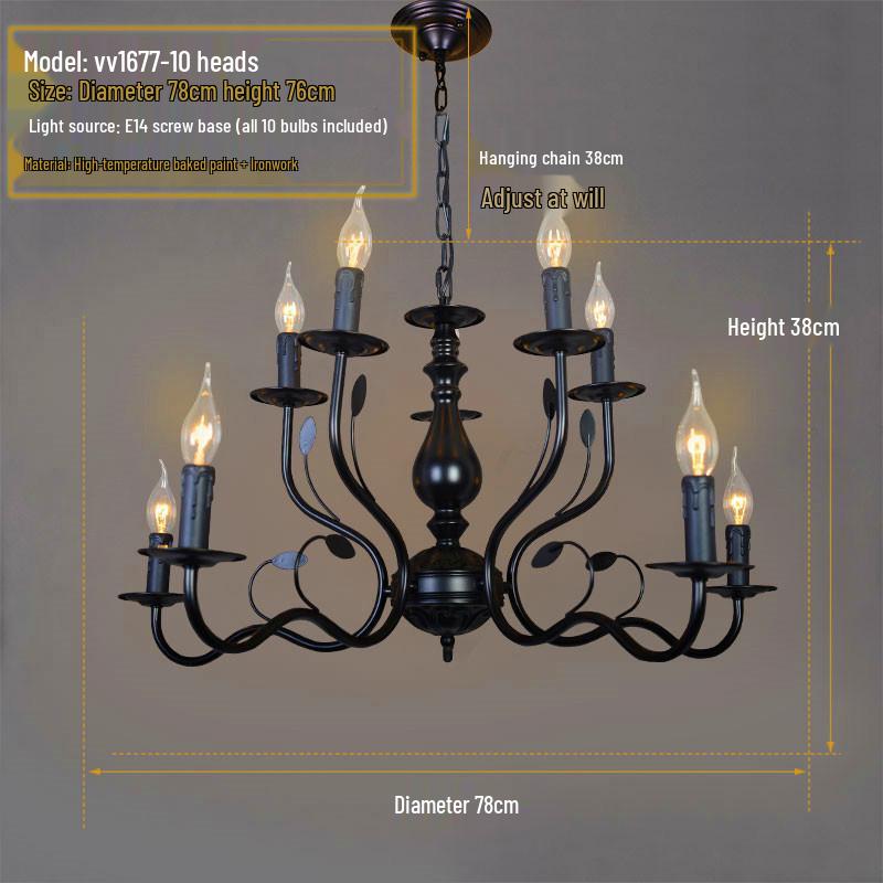 Double Layer Industrial Style Pendant Light for Coffee Shops & Restaurants