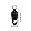 Convenient PU Leather Inhaler Travel Case Portable Holder for Daily Use and Indoor Activities with Metal Buckle