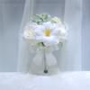 Calla Lily Floral Bridal Bouquet White Rose Tulip Artificial Flowers Bouquet Silk Floral Fake Flowers Bridal Accessories